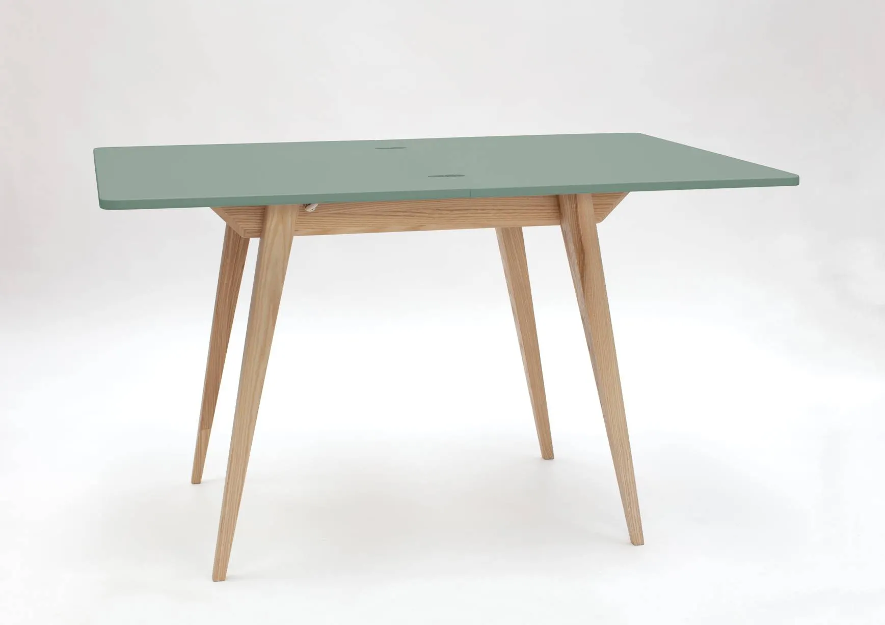 Stół rozkładany ENVELOPE 65x90-130cm szałwiowy naturalny - NRAGABATE_E17