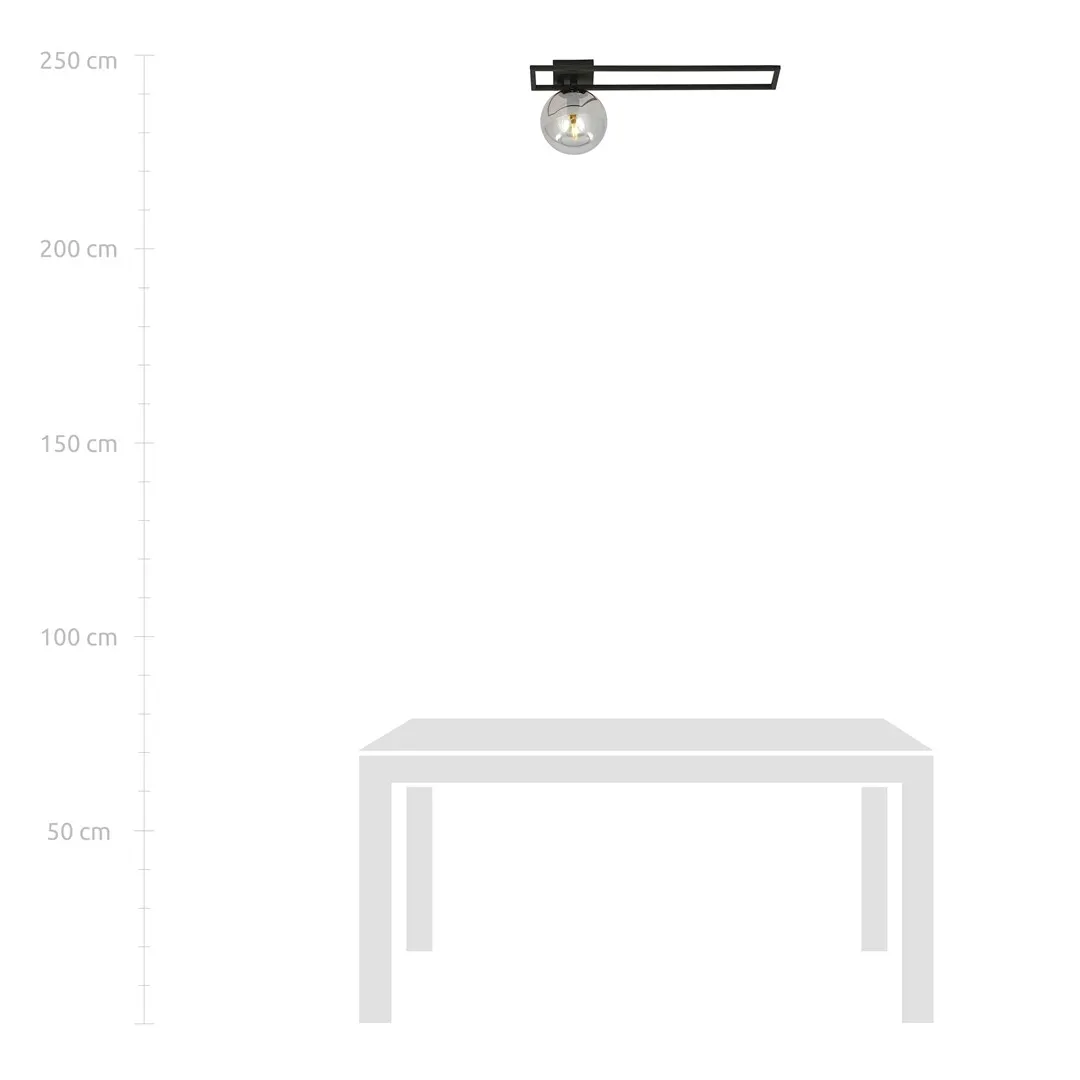 Lampa sufitowa IMAGO Czarny 1131/1C - 1131/1C