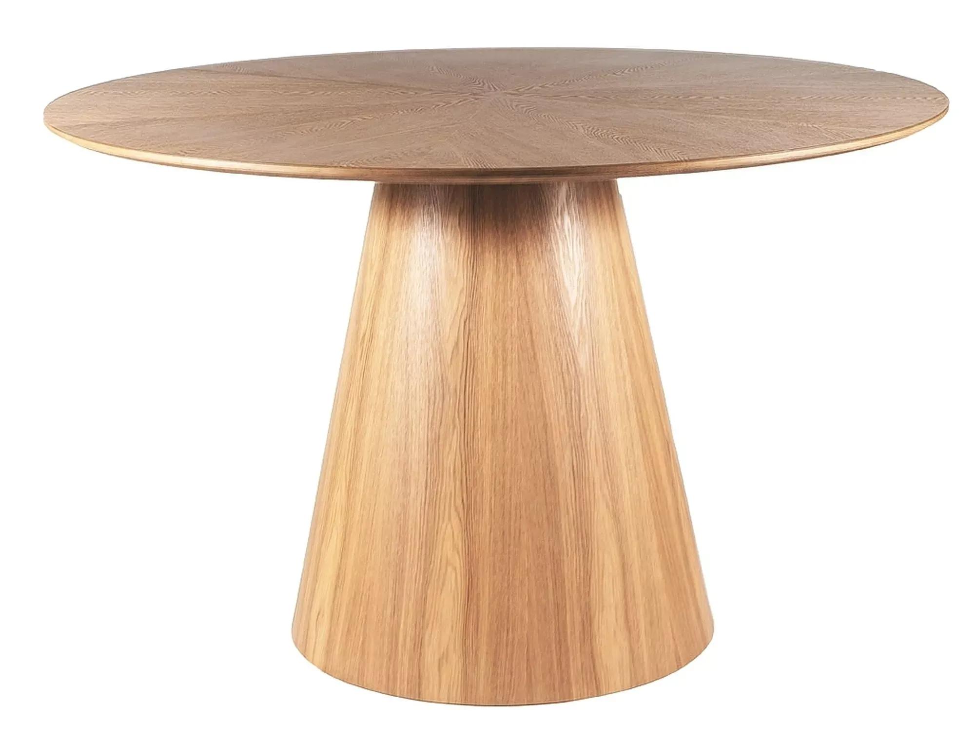 Stół okrągły drewniany ANGEL 120 cm kolor dąb naturalny