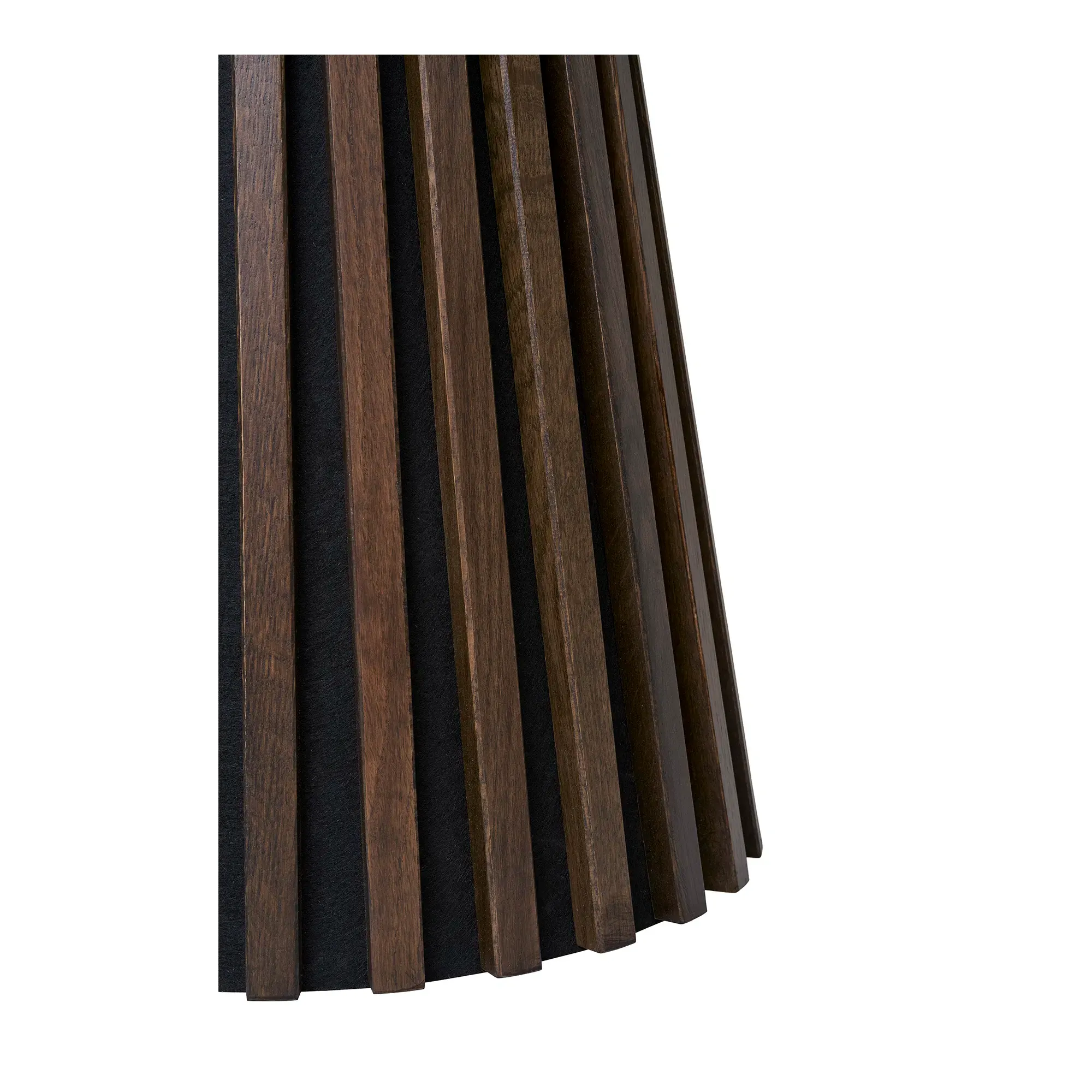 Stolik kawowy okrągły na szerokiej podstawie OSAKA FI40 W50 dąb wędzony - 2102076