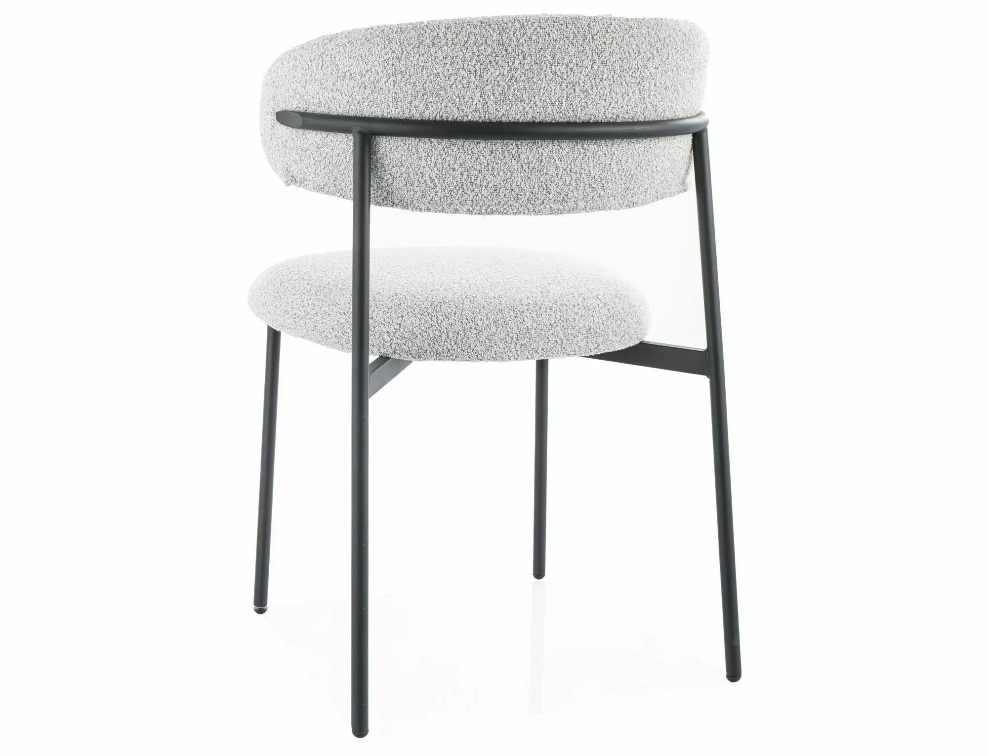 Krzesło tapicerowane ELTON TAP.231 beżowe czarne nogi - ELTONCBE