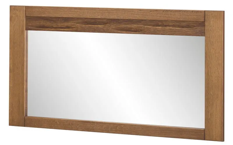 Lustro VELVET 80 w drewnianej ramie dąb rustical 70x139cm