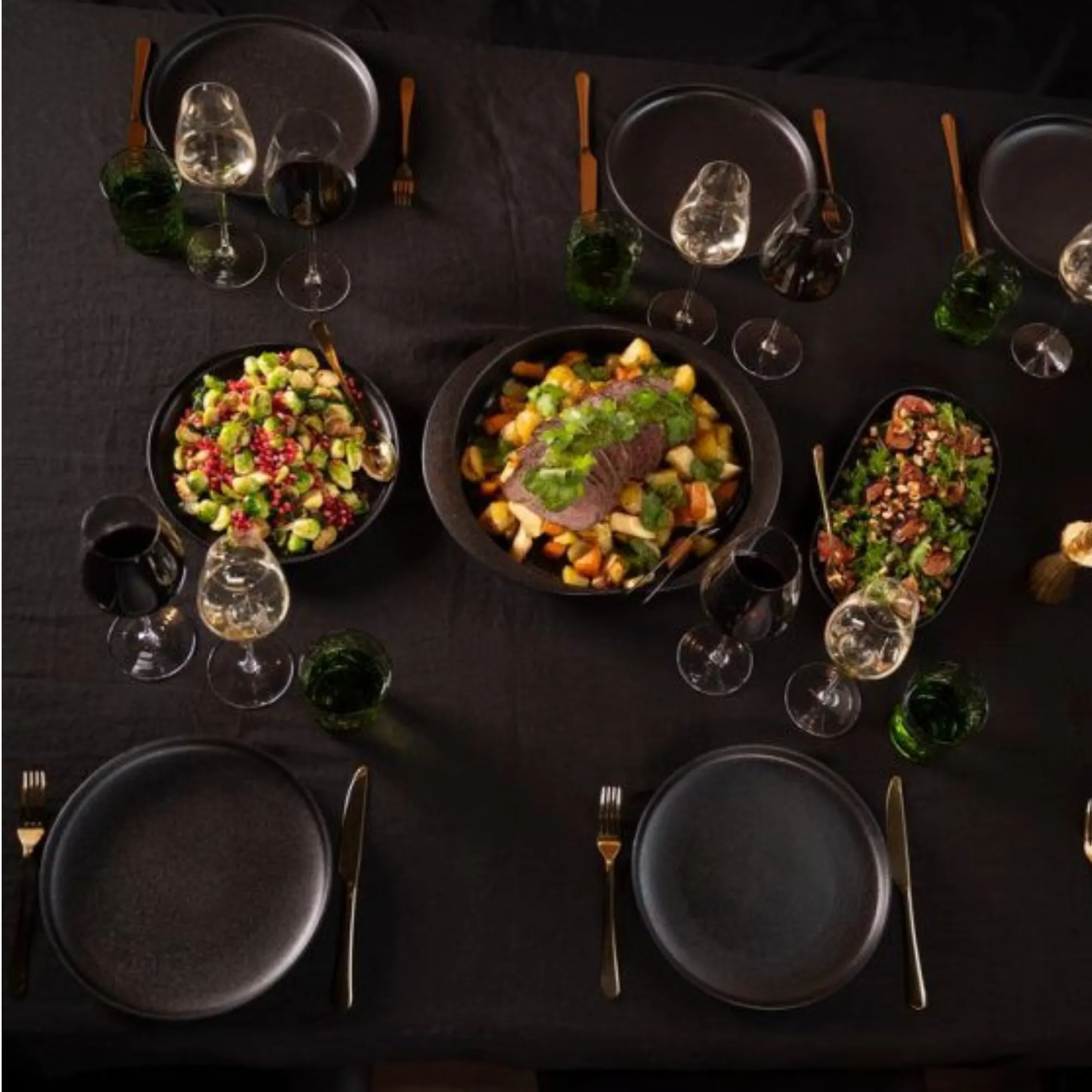 image obiad, sałatka, wołowina, warzywa, salatka