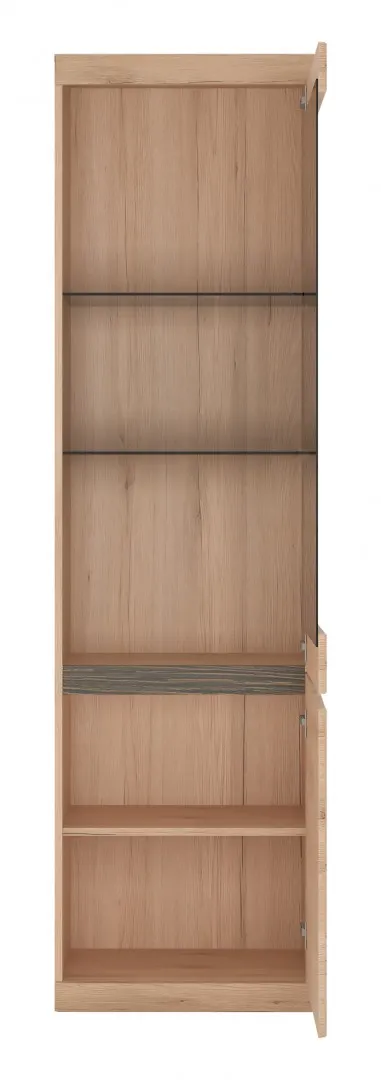 WITRYNA 2-drzwiowa Prawa SUMMER TYP 01P Dąb Sanremo jasny, Arusha - 6003005000351