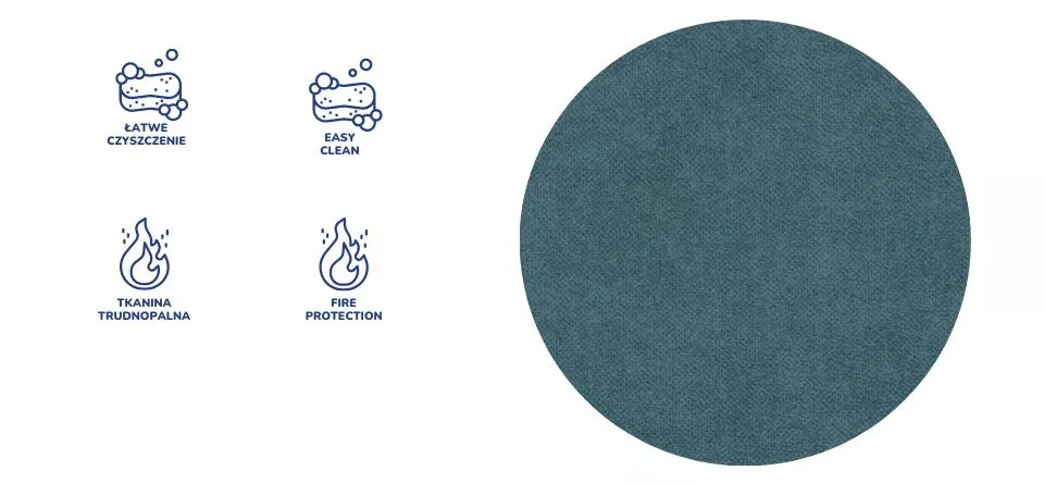 Krzesło obrotowe Perto Plus poler Cloud 23 rozmiar 7 - PB-K-7-C-C-CD23