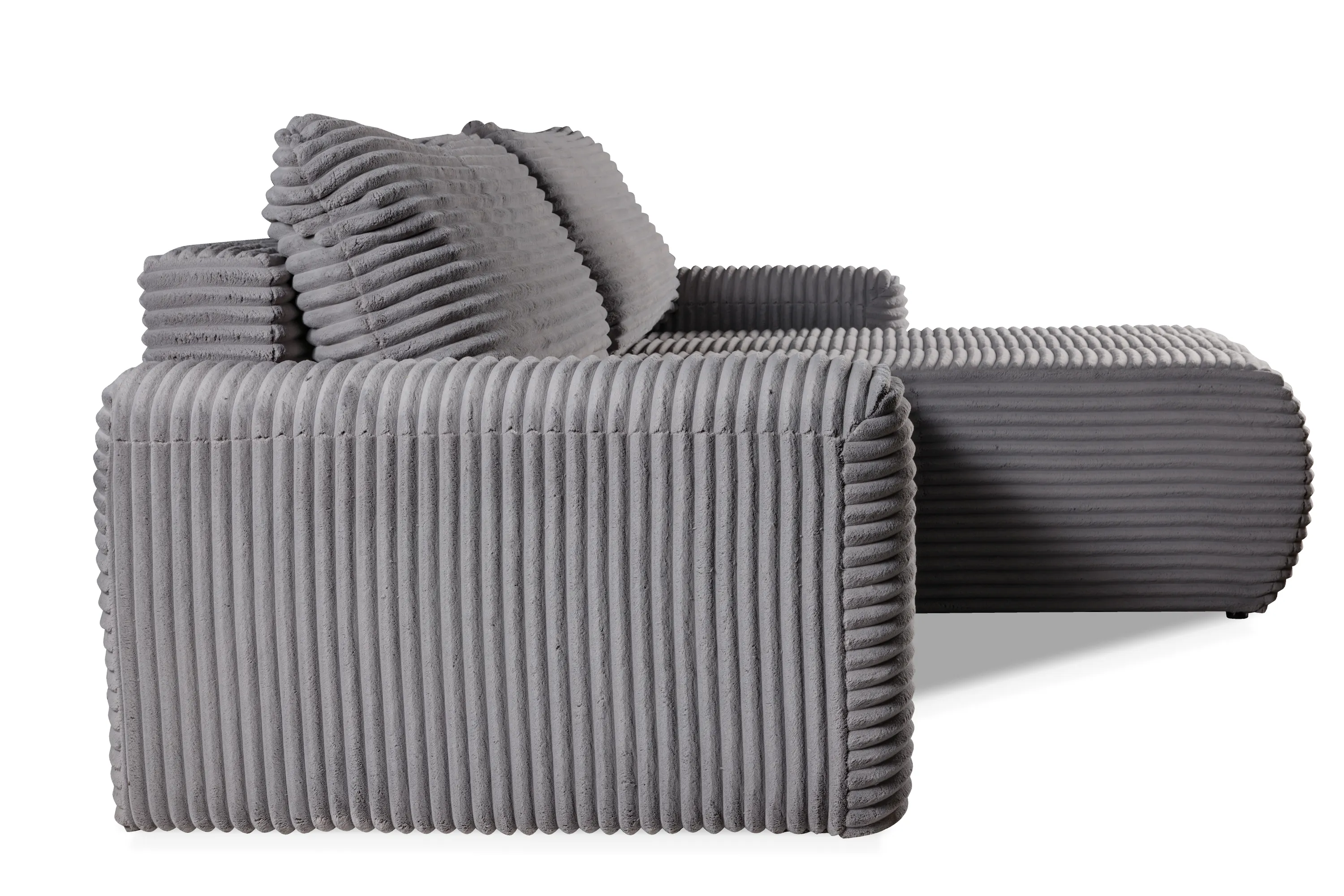 Narożnik uniwersalny CASIVO Ambience 18 - szary - CASIVO_NA_AMBIENCE19