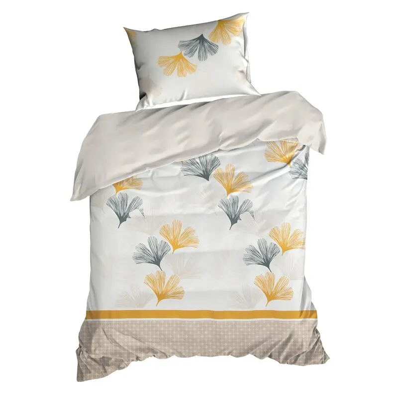 POŚCIEL D91 LEA 07 160 X 200 CM BIAŁY - EU_424321