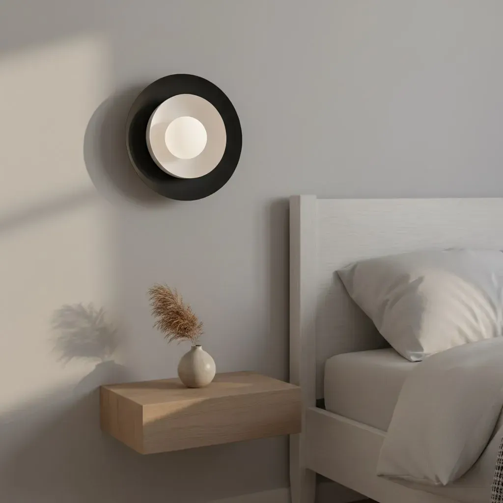 Kinkiet metalowy POPPI K1 BL biały - 1519/K1