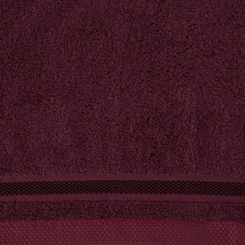 RĘCZNIK ABBIE (07) 40 X 60 CM BORDOWY - EU_454223