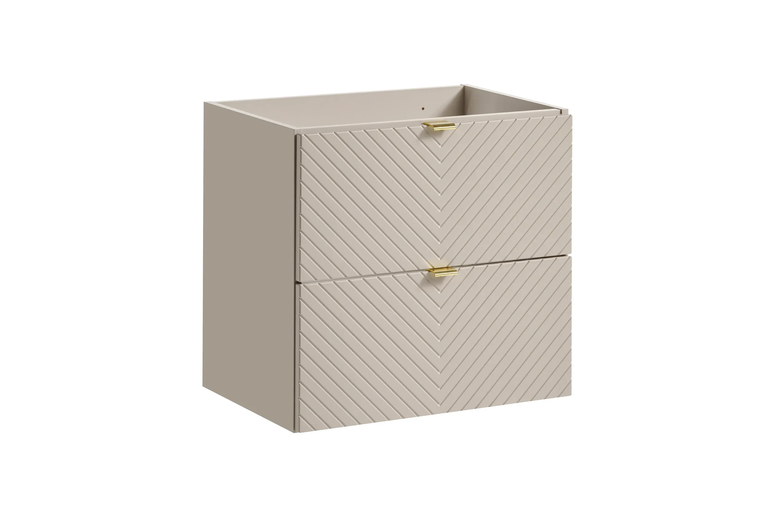 Szafka pod umywalkę z 2 szufladami VIVA Cashmere 60cm Kaszmirowy