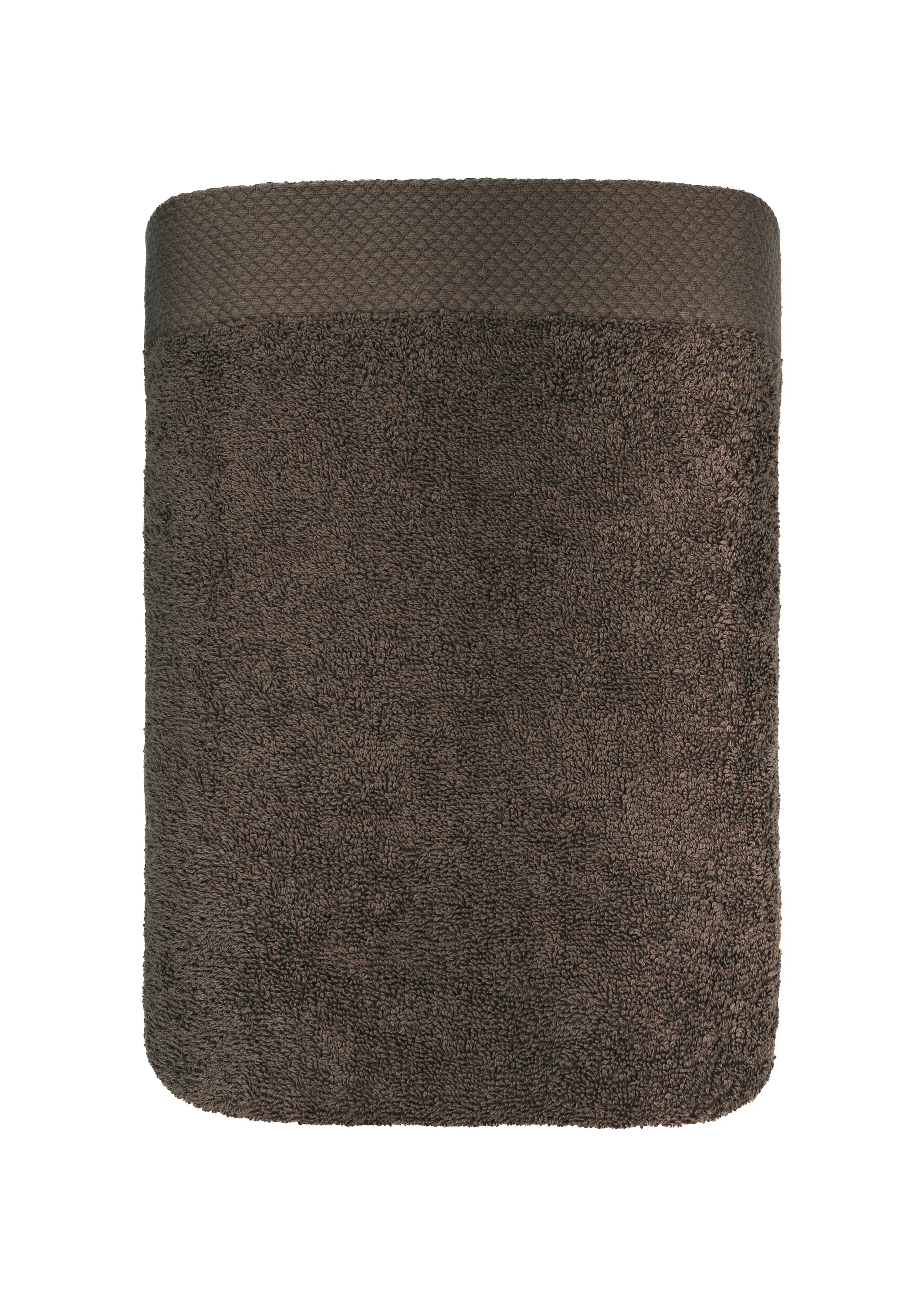 Ręcznik frotte BOHO 70x140 gramatura 500 brązowy - FARO_29453