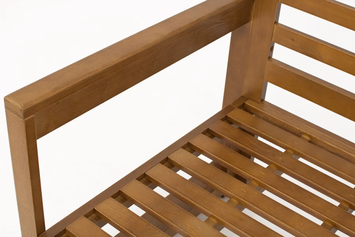 Fotel ogrodowy z poduszkami MALTA szary/brązowy - FE5906948116566