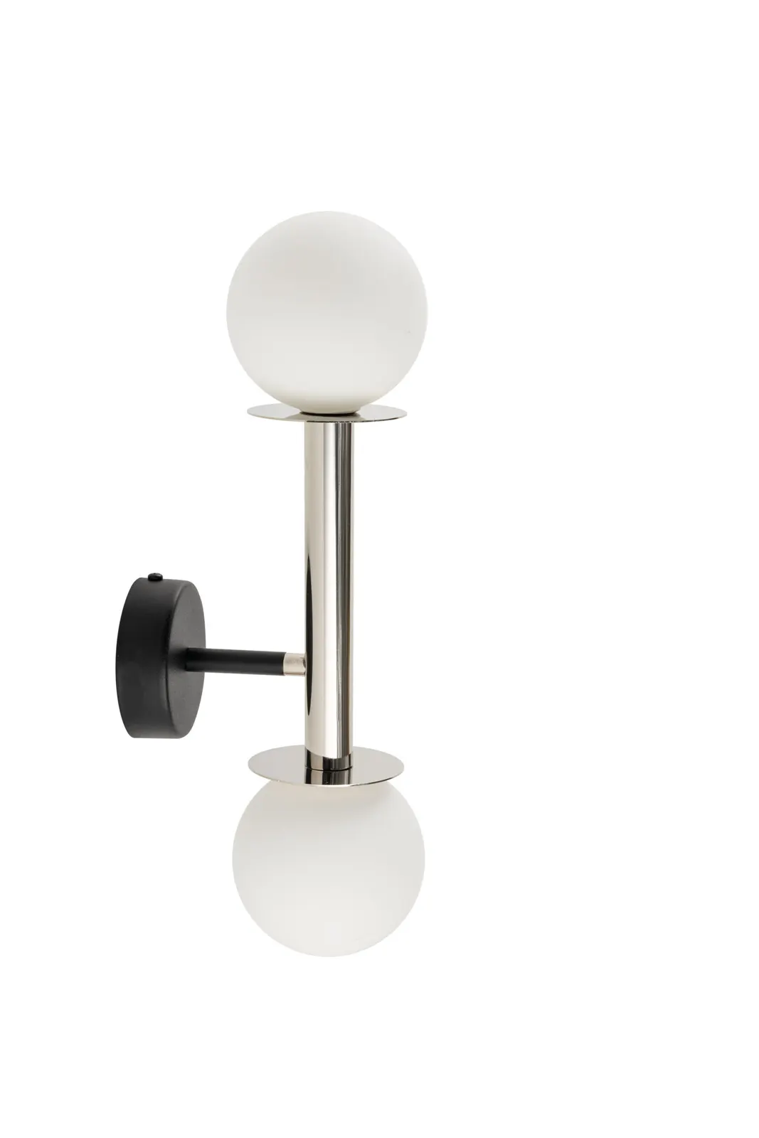 Kinkiet DAISY 2 kinkiet biało-srebrny