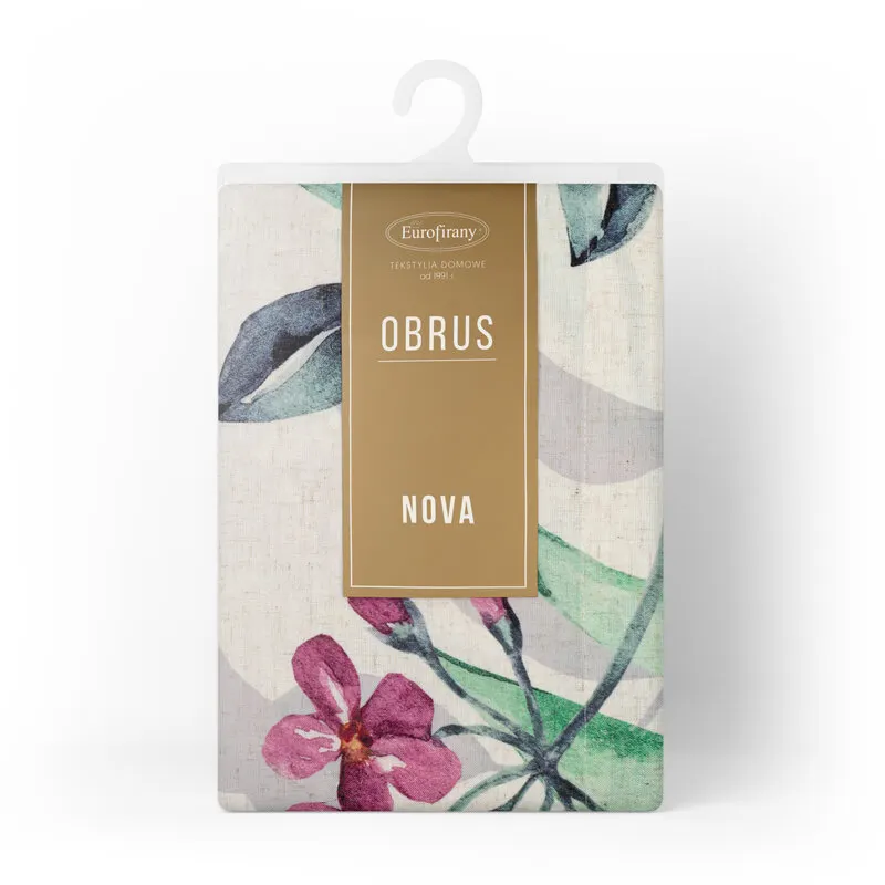 OBRUS NATU 7 140 X 280 CM BIAŁY - EU_416182