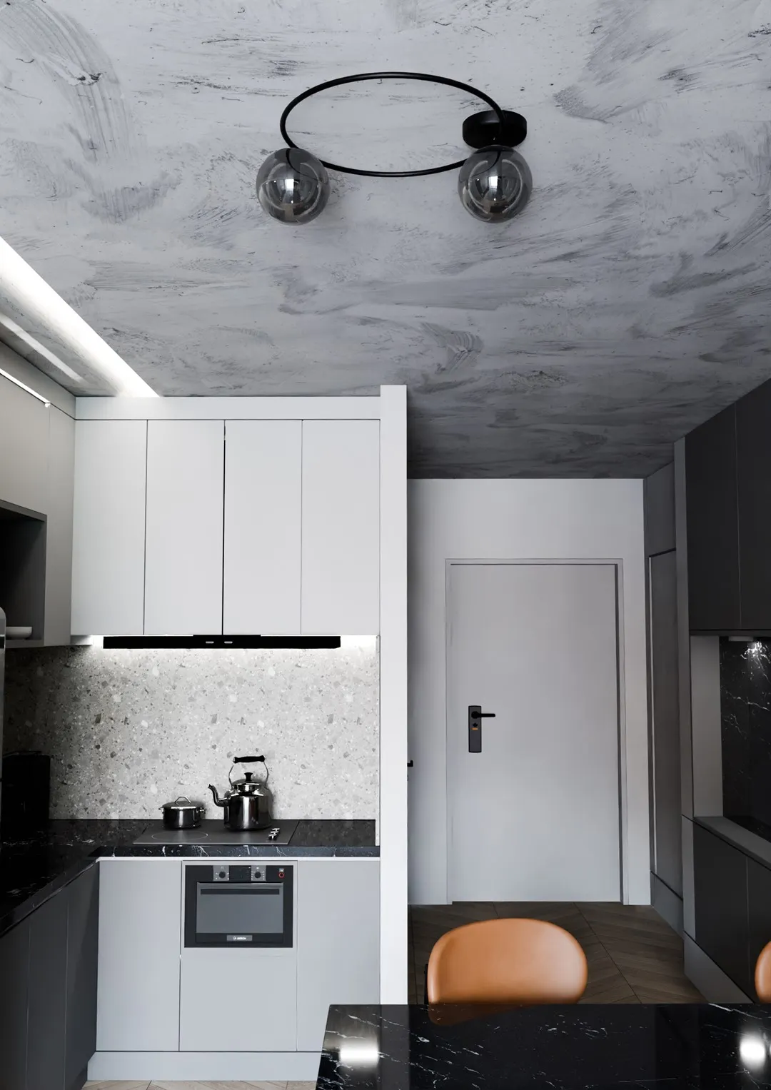 Lampa sufitowa SOPRA Czarny 1256/2 - 1256/2