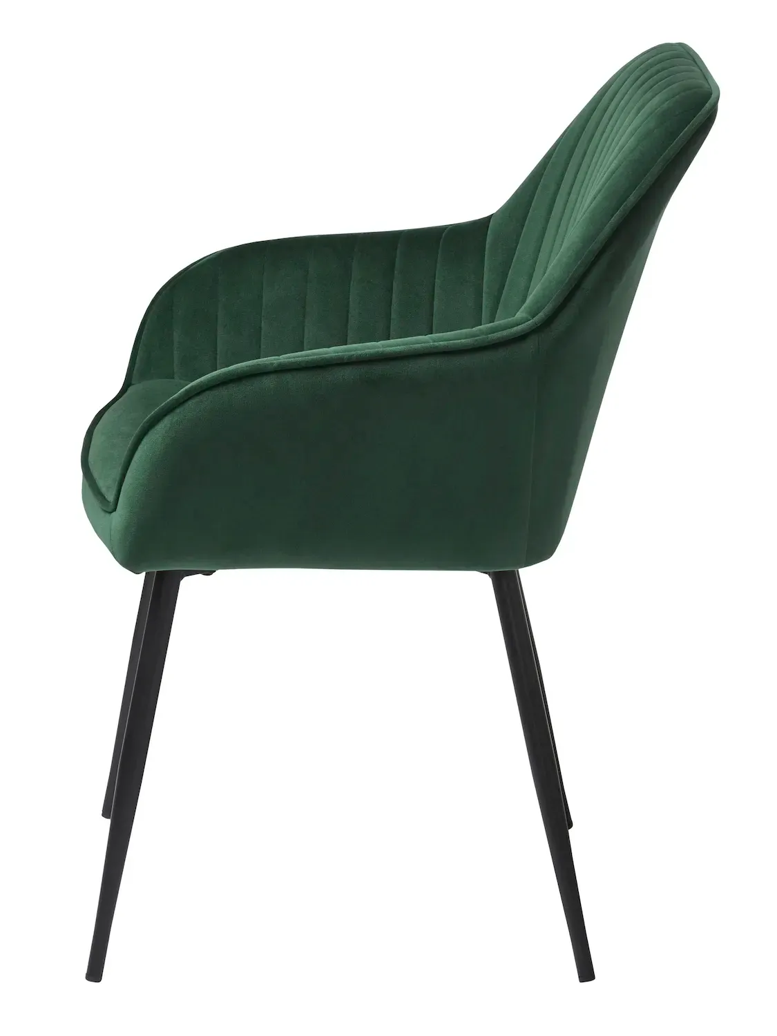 Krzesło tapicerowane MELFORT - zielone - UN_33510004