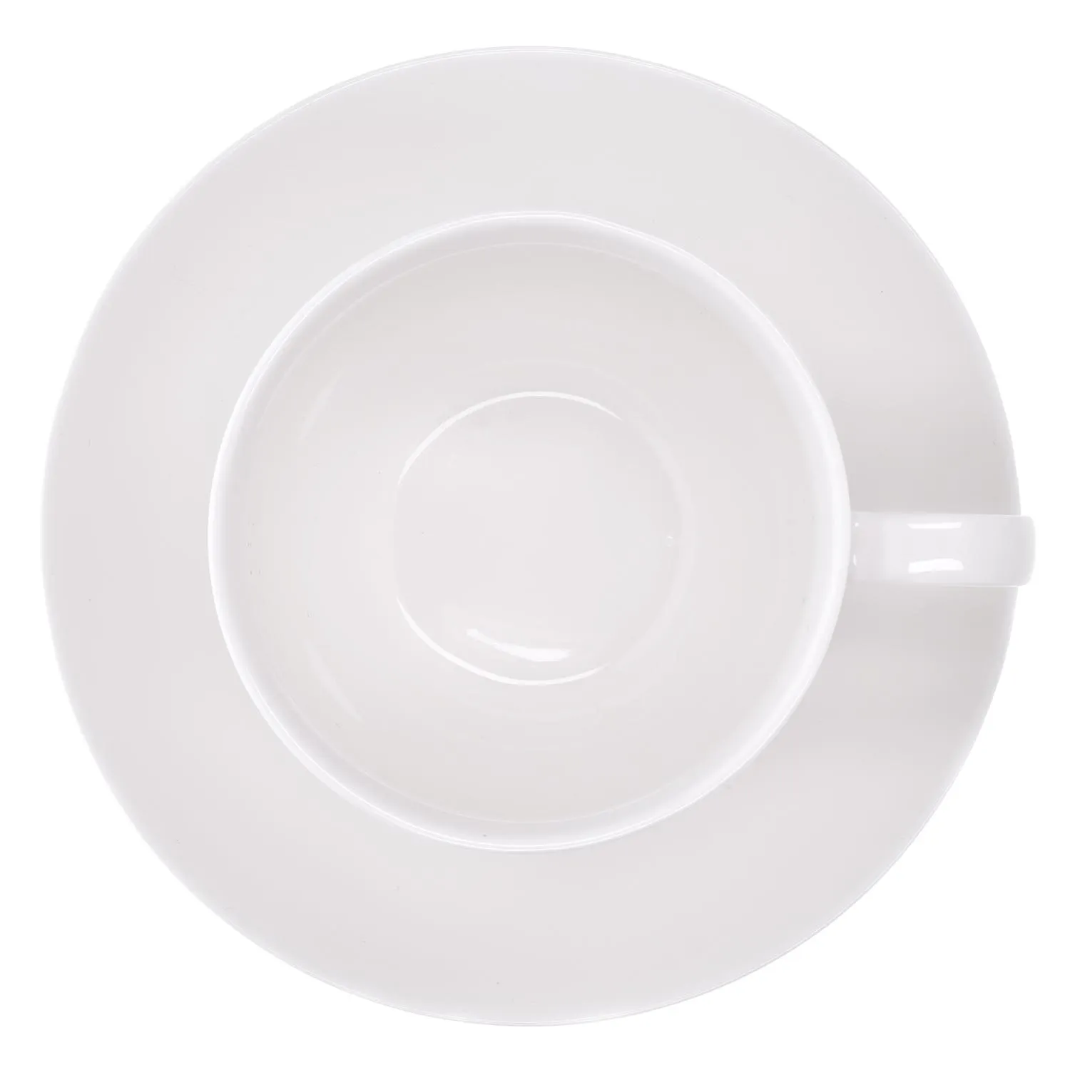 talerz, zestaw talerzy, porcelana, biały, mikro talerzyk