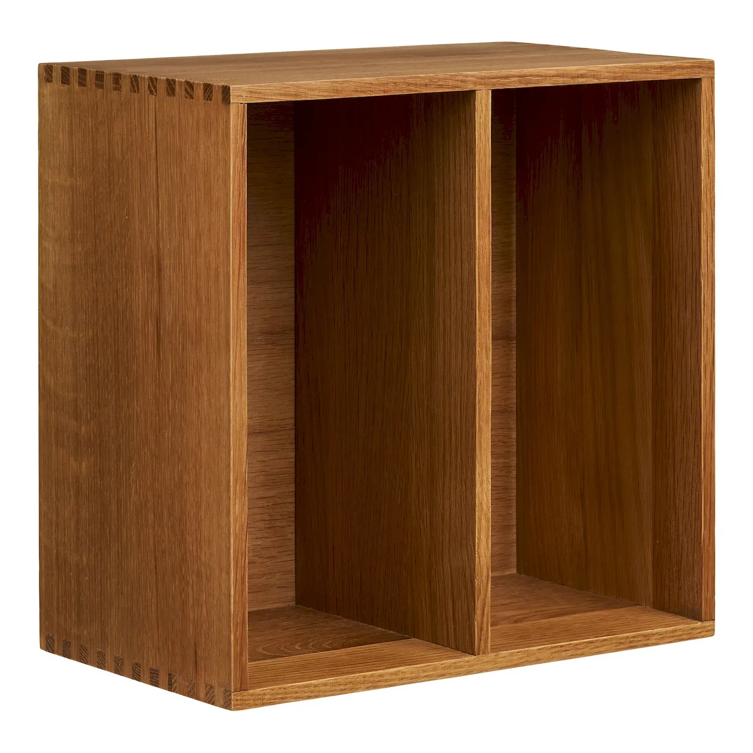 Półka ścienna drewniana z przegrodą TOWNSVILLE 18x30x30 cm naturalny Półka ścienna drewniana z przegrodą TOWNSVILLE 18x30x30 cm naturalny