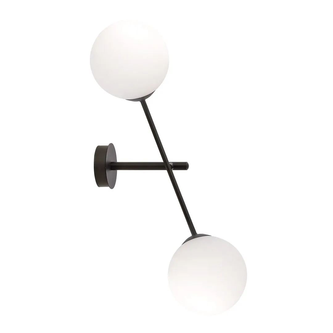 Kinkiet LINEAR K2 czarny biały — zdjęcie 2