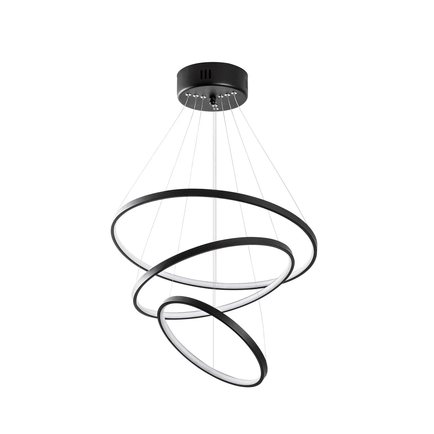 Lampa wisząca led SIMIT czarna