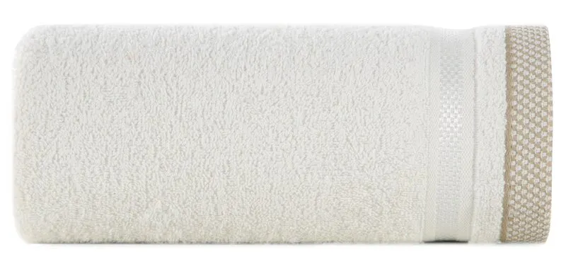 RĘCZNIK ABBIE (02) 30 X 50 CM KREMOWY
