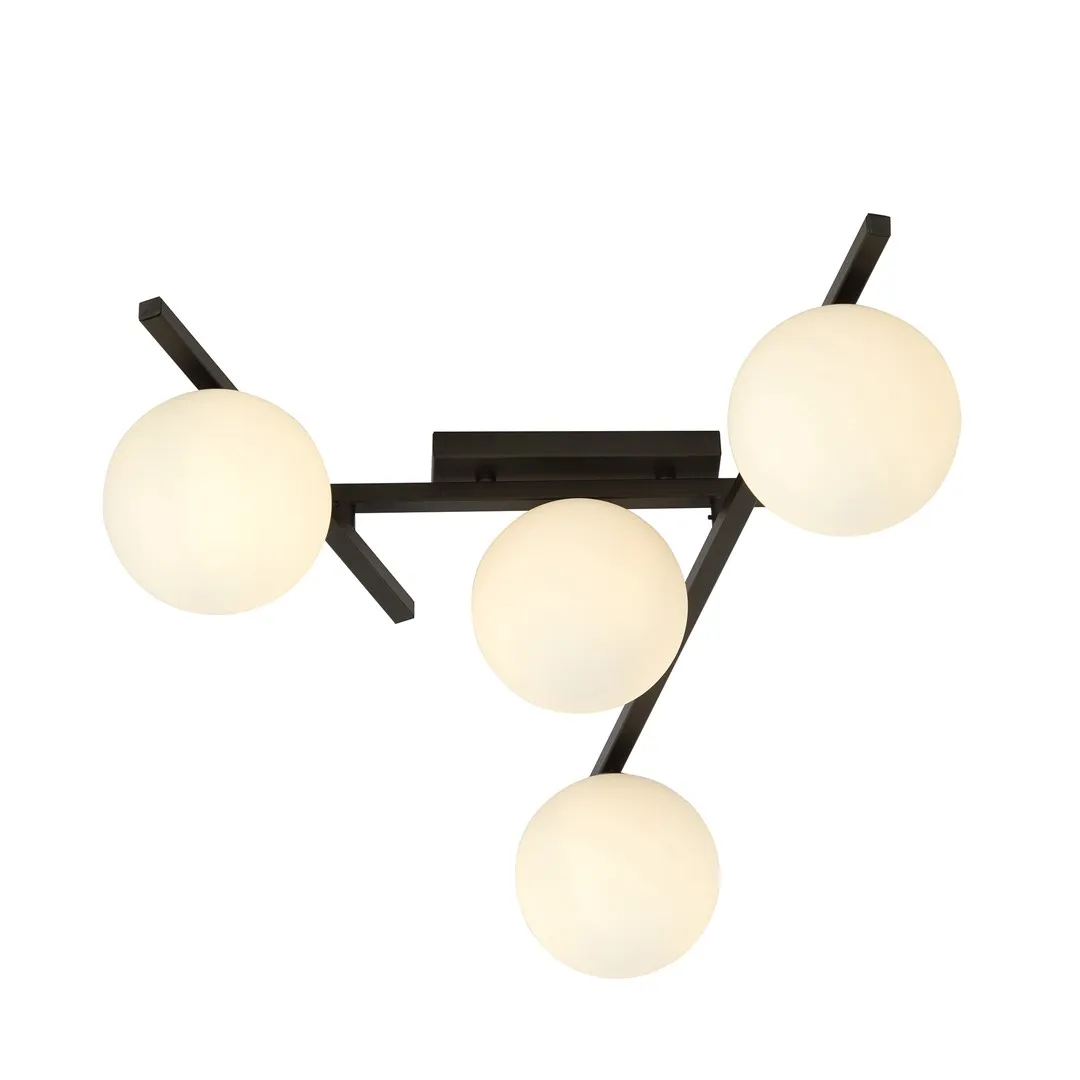 Lampa sufitowa  SMART Czarny 1103/4