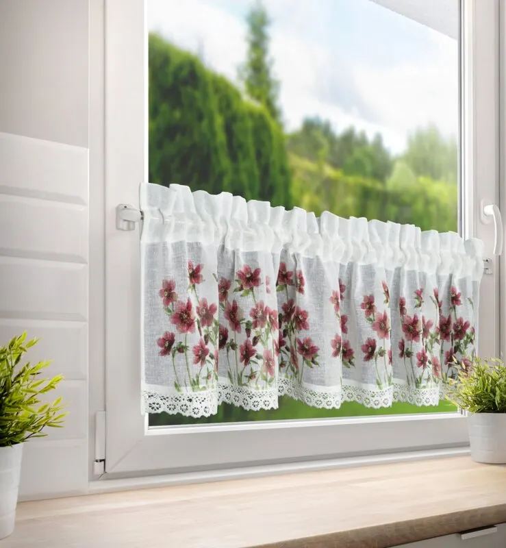 FIRANA GOTOWA ISA 150X30 CM BIAŁY - EU_423863