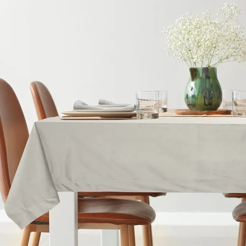 OBRUS MELINDA 140 X 220 CM SREBRNY OBRUS MELINDA 140 X 220 CM SREBRNY