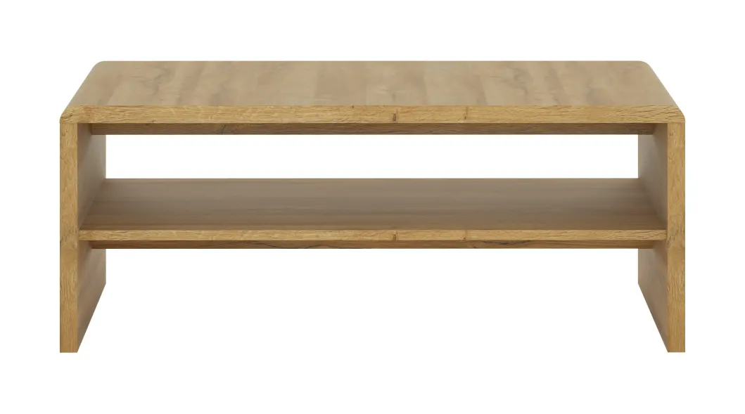 Stolik kawowy z półką CORTINA CNAT02 Dąb Grandson - 6000000001543
