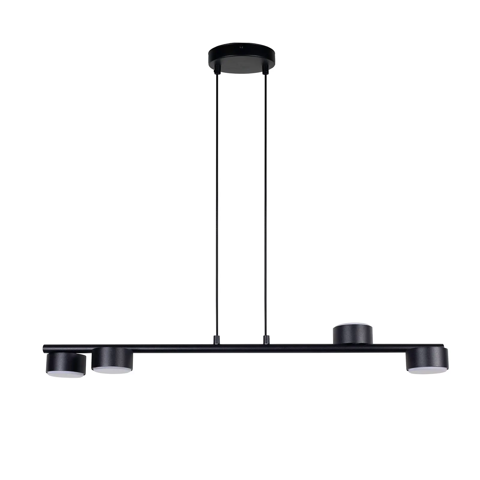 Lampa wisząca PUNTO 4 czarna