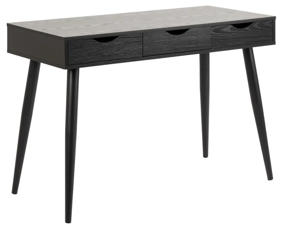 Biurko z 3 szufladami NEPTUN 110x50x77cm jesion