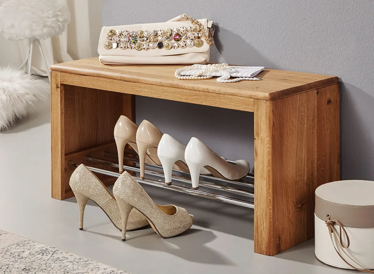 Regał na buty dębowy Gialo 81x30xW40 - 2SGIA13