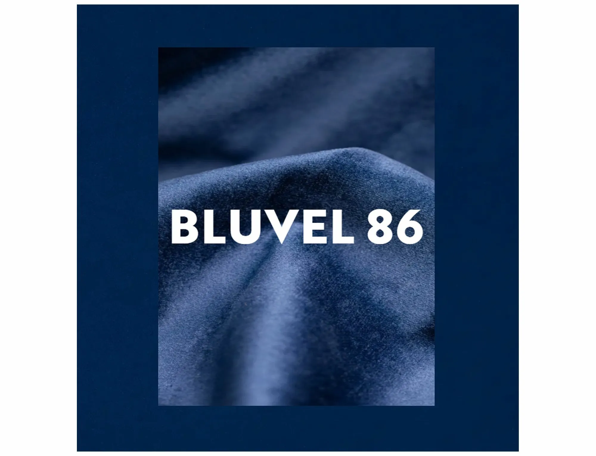 Fotel LADY VELVET Bluvel 86 granatowy wenge Signal