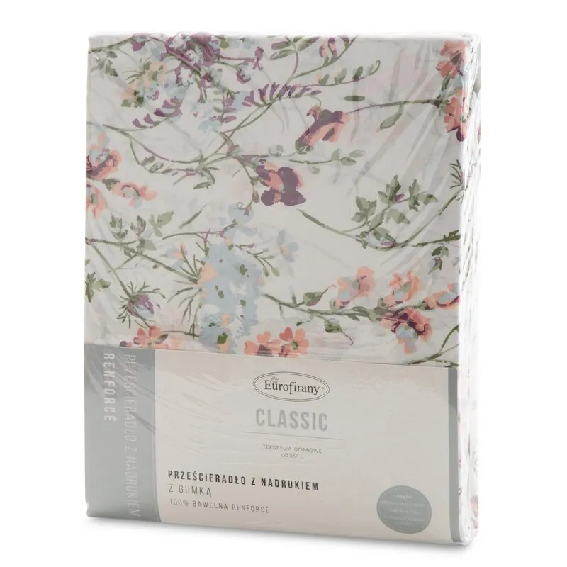 PRZEŚCIERADŁO Z GUMKĄ PRINT 4 160 X 200 CM RÓŻOWY PRZEŚCIERADŁO Z GUMKĄ PRINT 4 160 X 200 CM RÓŻOWY