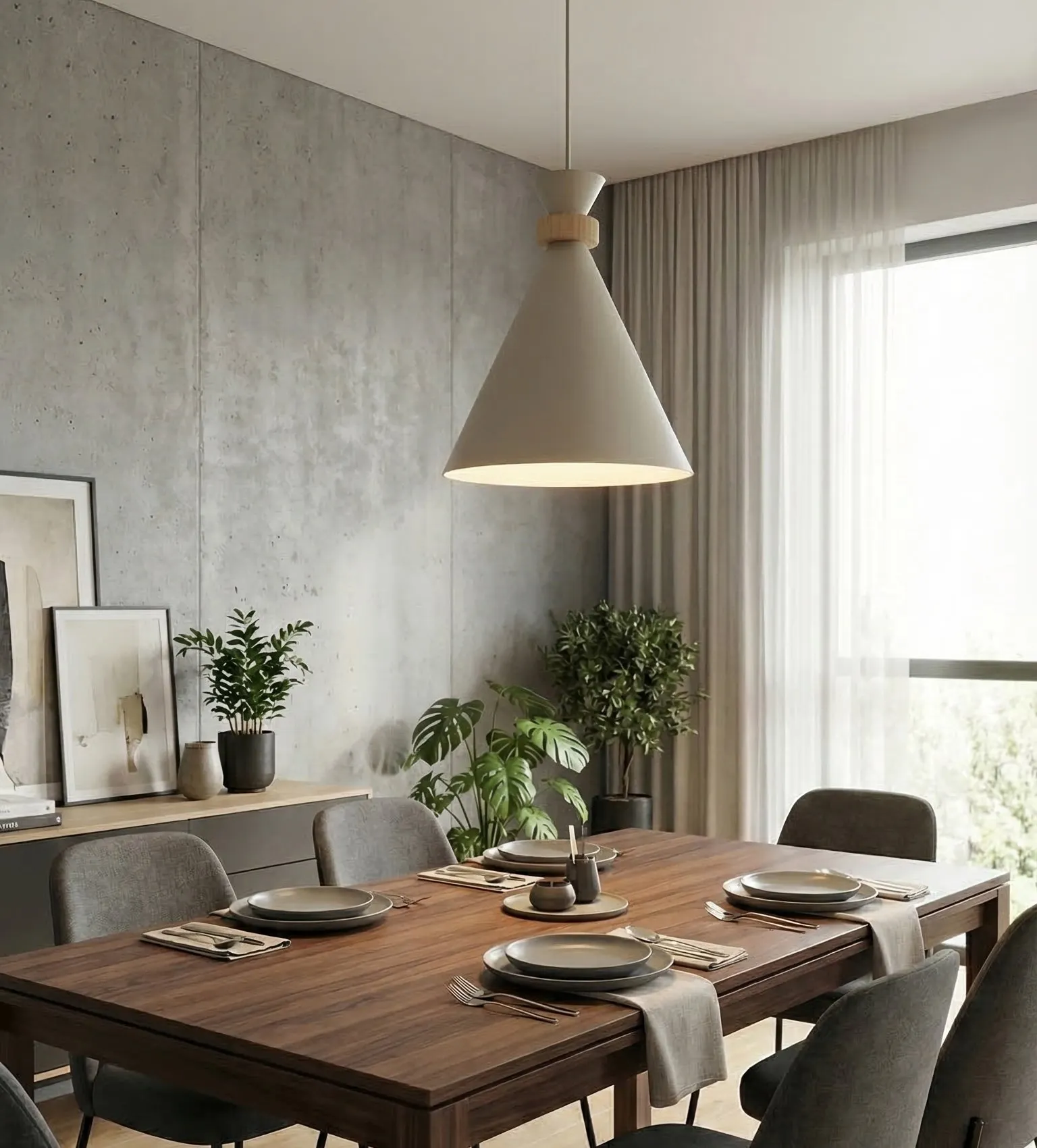 Lampa wisząca ZERO 1 MOKKA beżowa - 1683/1
