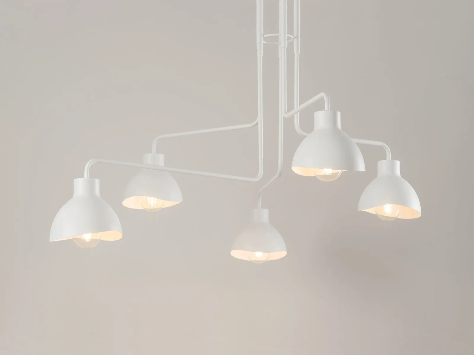 Lampa sufitowa/plafon HOLI 5 biały - SI_32452