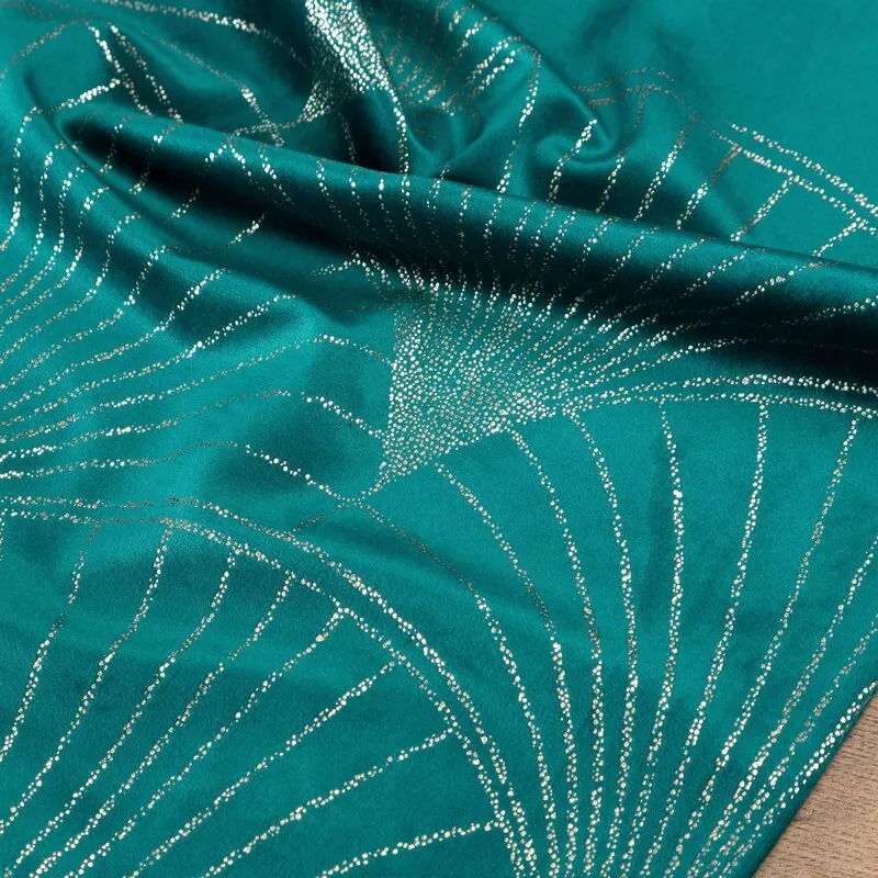 OBRUS BLINK 14 35 X 220 CM CIEMNOTURKUSOWY - EU_390108