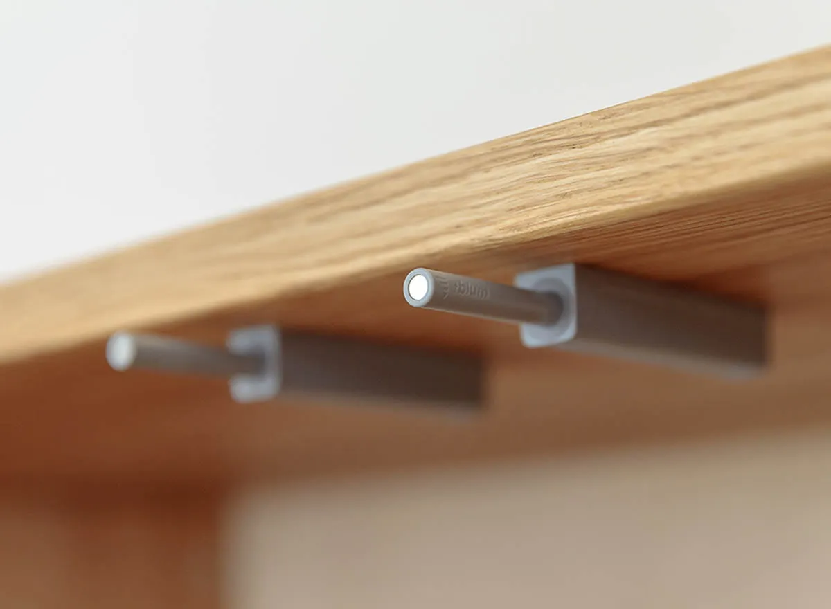 Bieliźniarka 2-drzwiowa z 2 szufladami SIMONA lity dąb olejowany - PRHSIM05