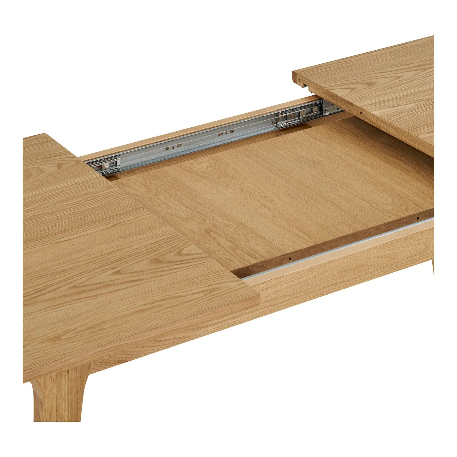 Stół drewniany rozkładany DARVIN 90x180-230cm naturalny — zdjęcie 9
