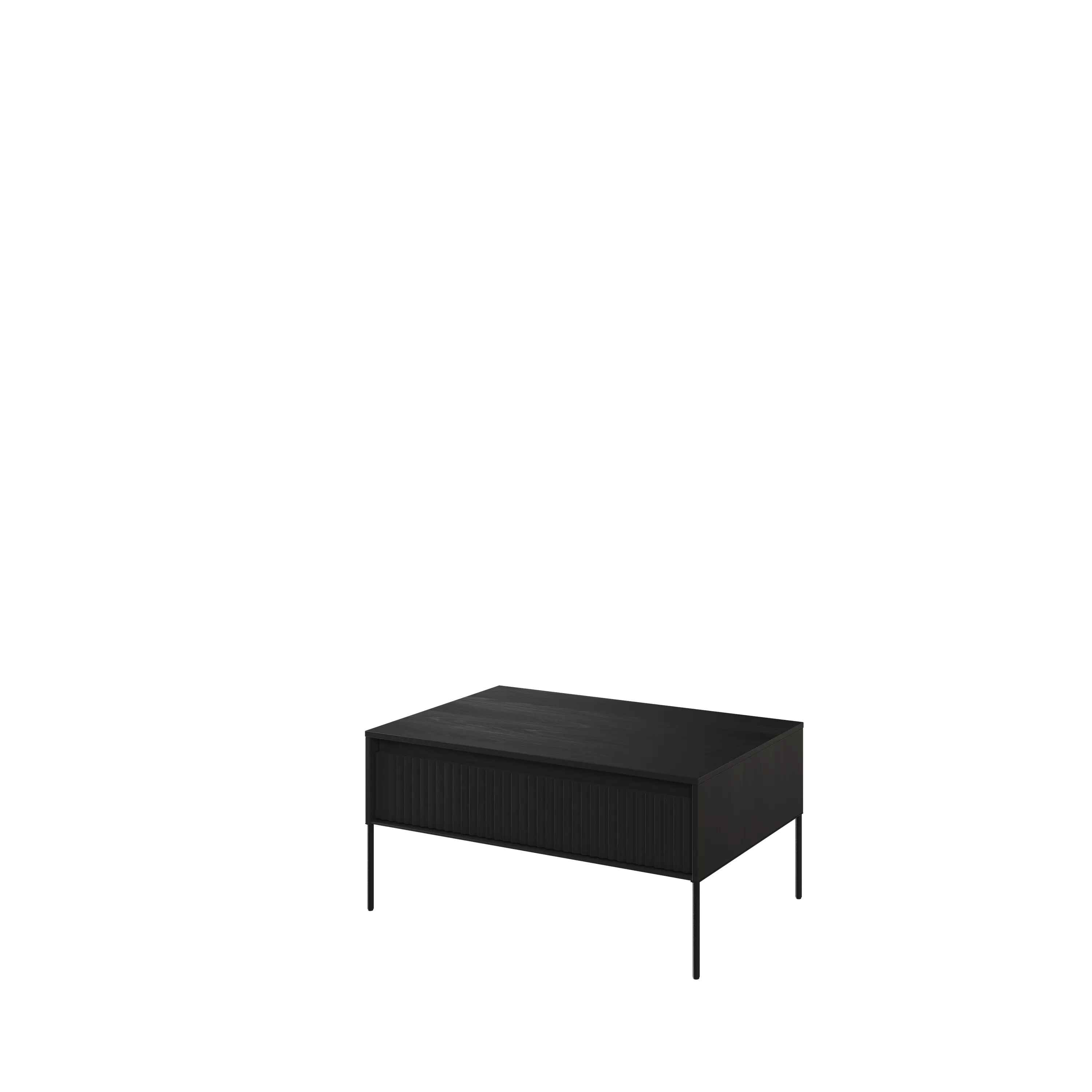 Stolik kawowy TREND TR-09 1K czarny Stolik kawowy, Meble, Tabela