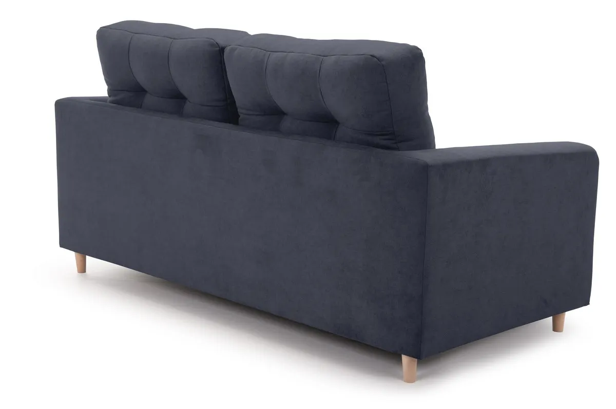 Sofa rozkładana Plant granatowa MEBLEX