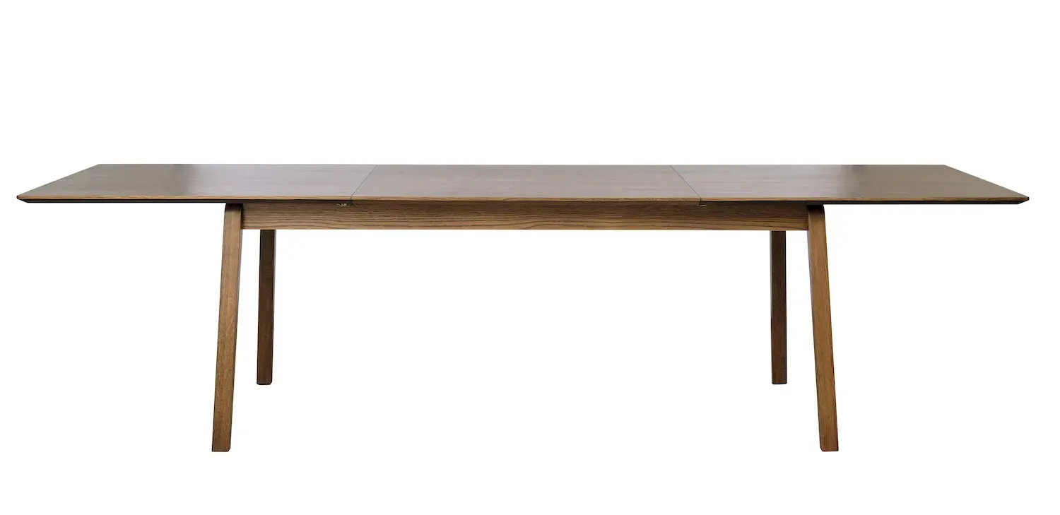 Stół rozkładany BARI 95x190(290) cm - dąb wędzony - UN_47652930