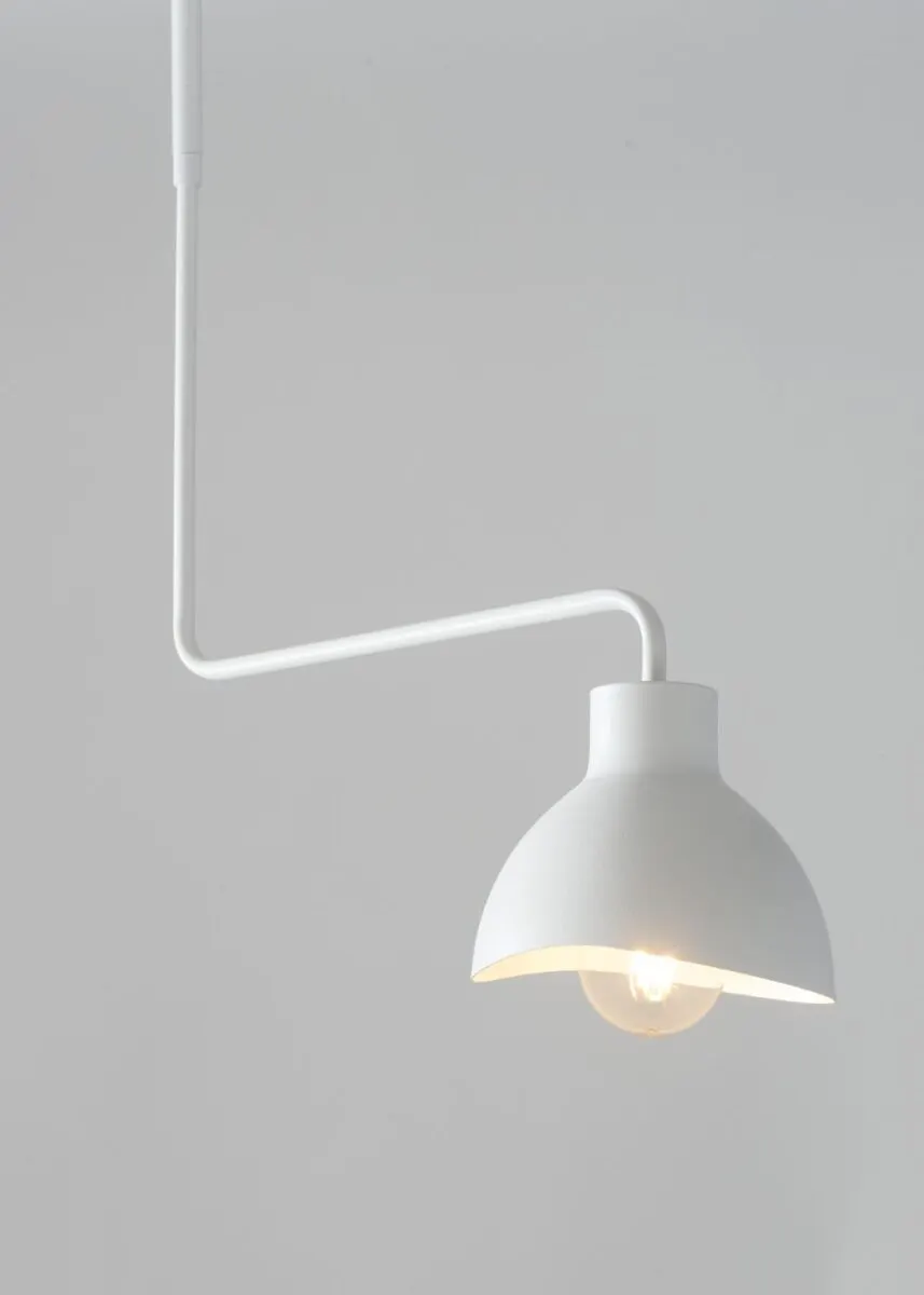 Lampa sufitowa/plafon HOLI 1 biały - SI_32446