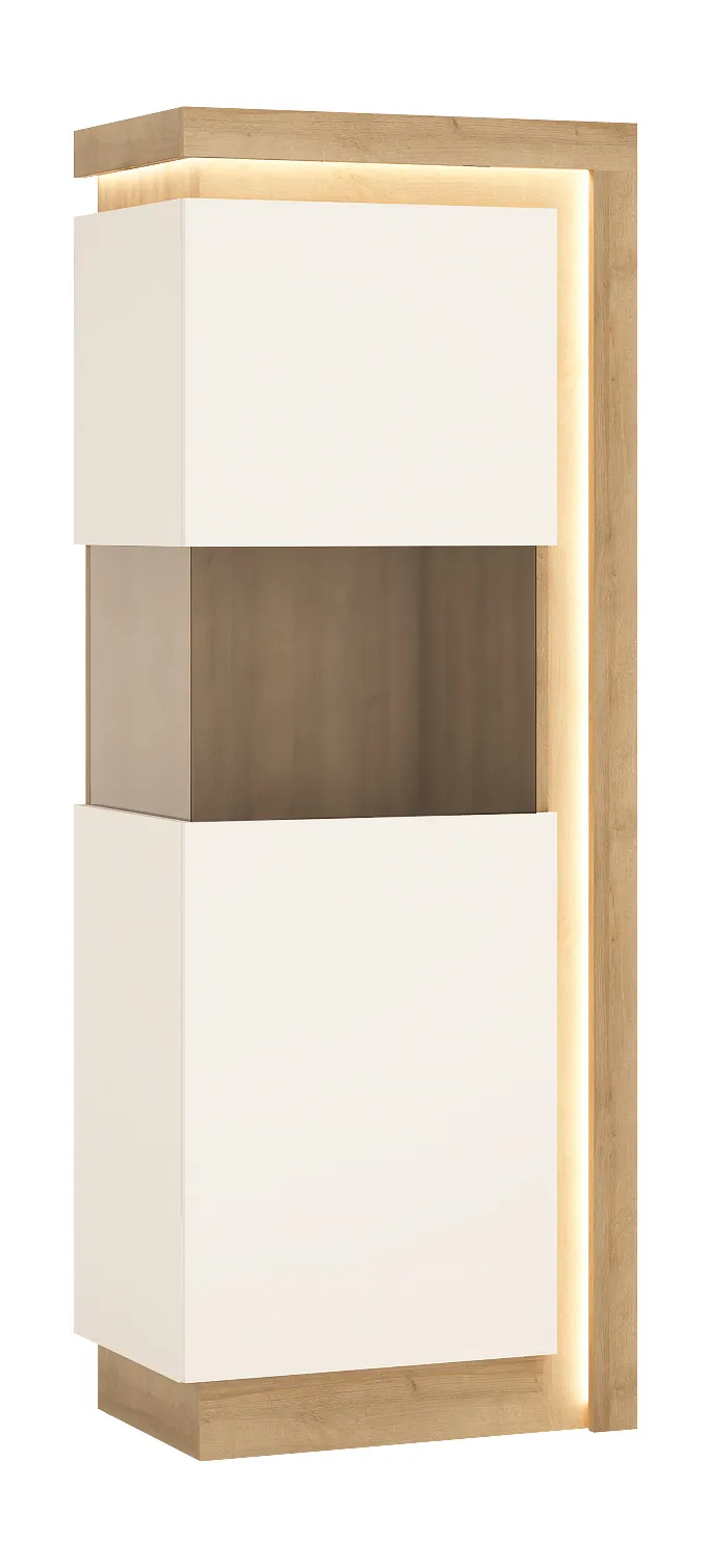 NISKA WITRYNA LYON LYOV01L DĄB RIVIERA JASNA / BIAŁA HG NISKA WITRYNA LYON LYOV01L DĄB RIVIERA JASNA / BIAŁA HG