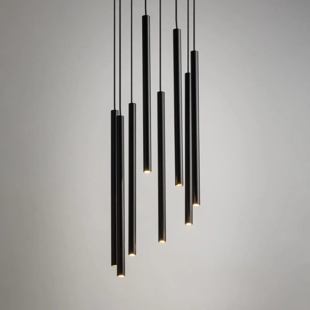 Lampa wisząca SOPEL 8 czarna - SI_33628