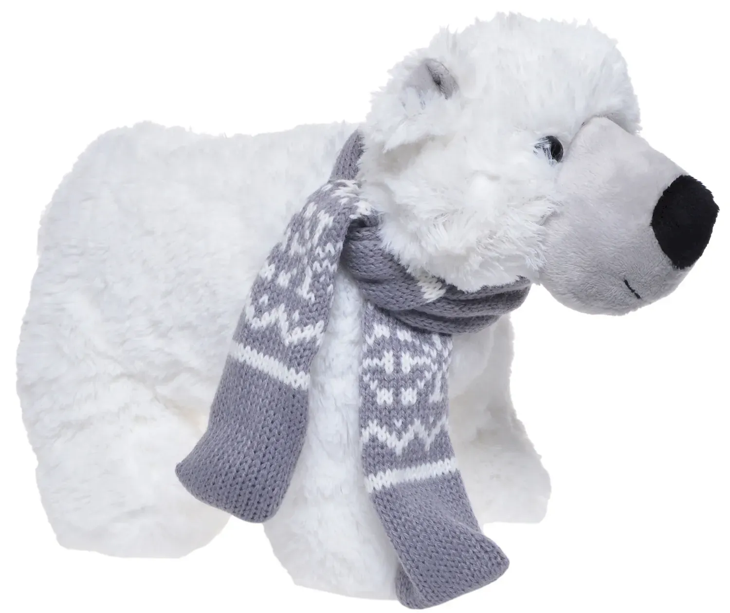 Niedźwiedź polarny w szaliku DUŻY 8267 biały Niedźwiedź polarny w szaliku DUŻY 8267 biały