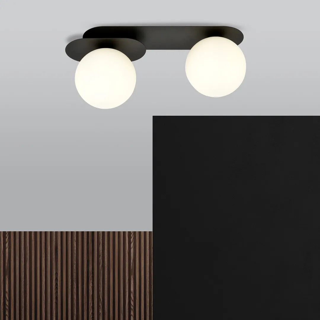 Lampa sufitowa PLAZA Czarny 1118/2 - 1118/2