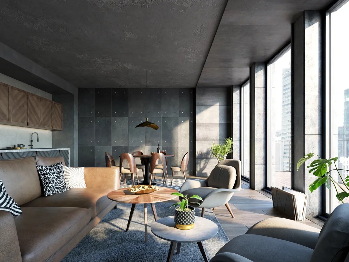 Beton we wnętrzach – popularny trend Beton we wnętrzach – popularny trend