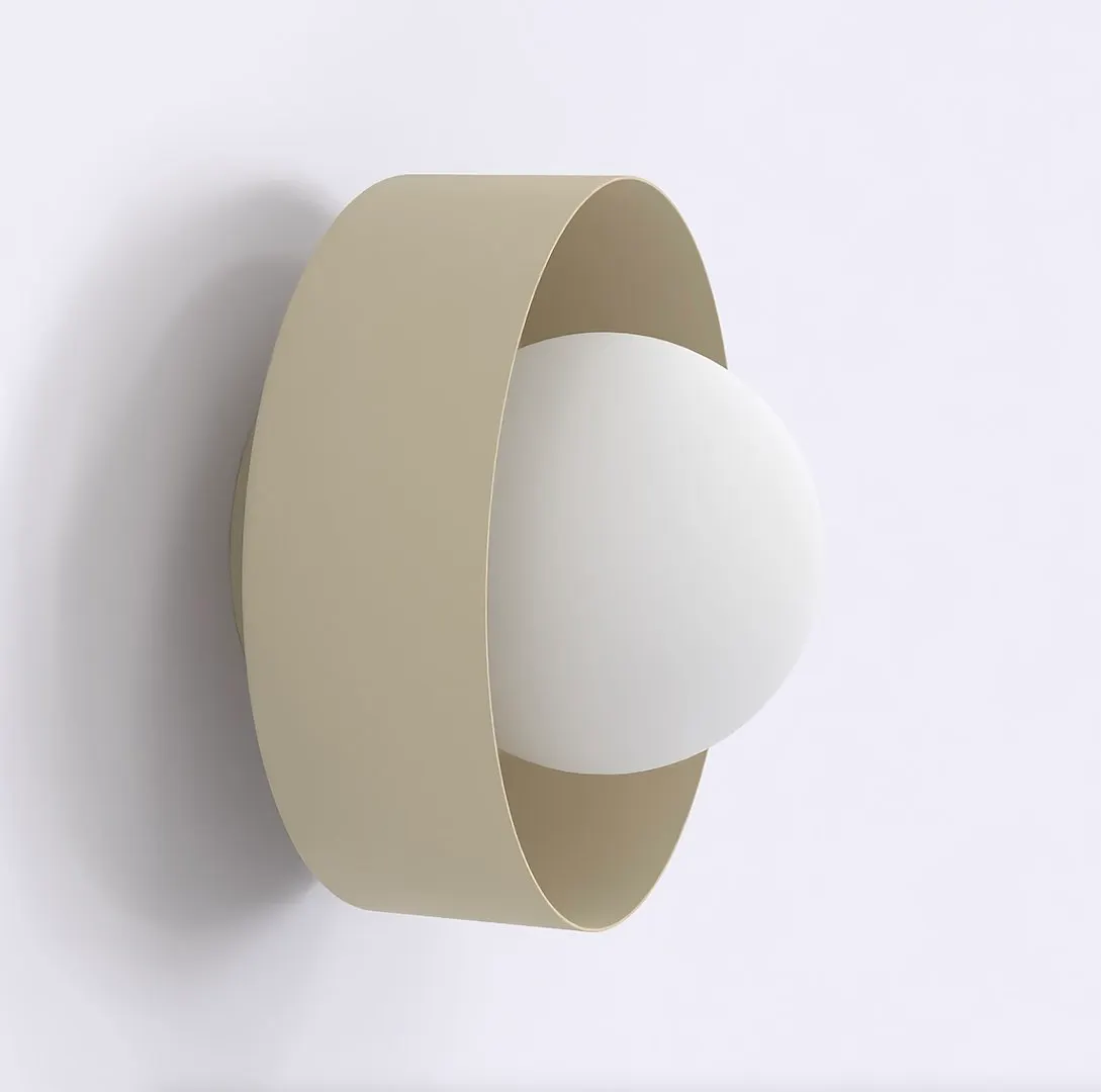 Kinkiet metalowy LULU K1 beżowy - 1537/K1