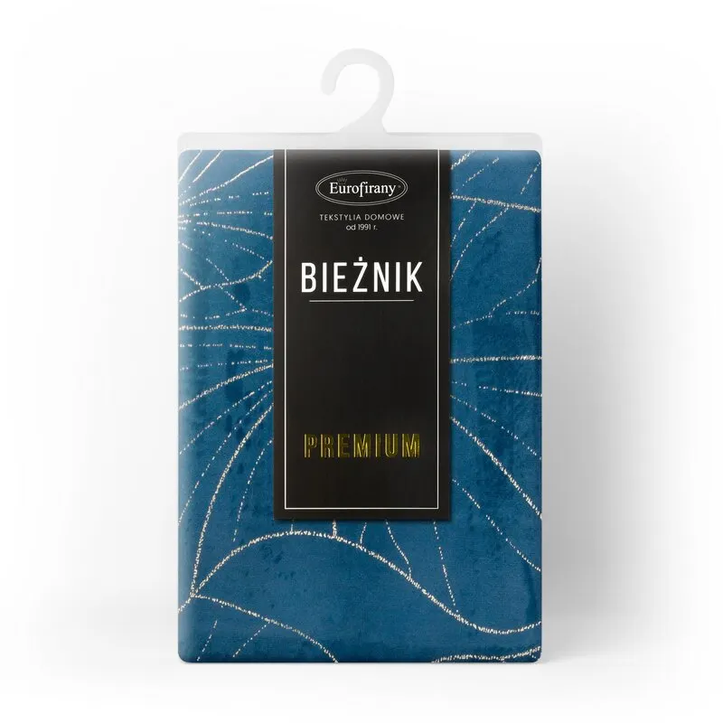 OBRUS BLINK 18 35 X 140 CM GRANATOWY - EU_390049